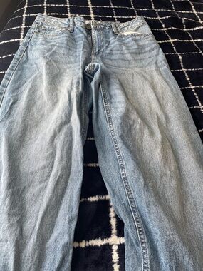 Blue Baggy Jeans - Loose Fit Skater Style- size 02